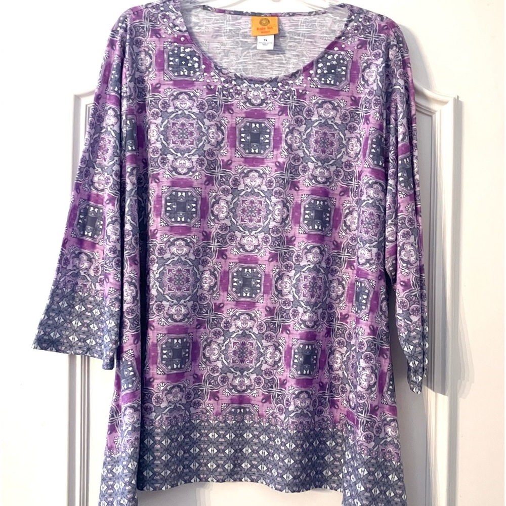 Ruby Rd. Purple Top